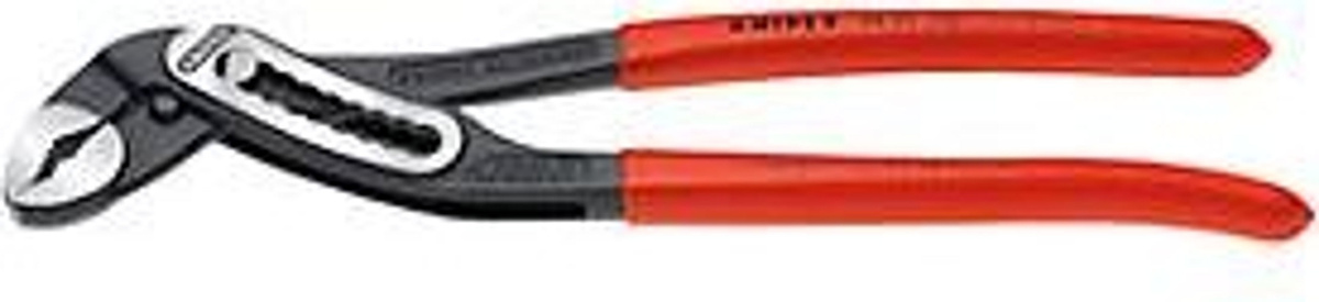 Knipex Alligator Wasserpumpenzange aus Chrom-Vanadium in Schwarz und Rot, Länge: 250 mm - Bild 2