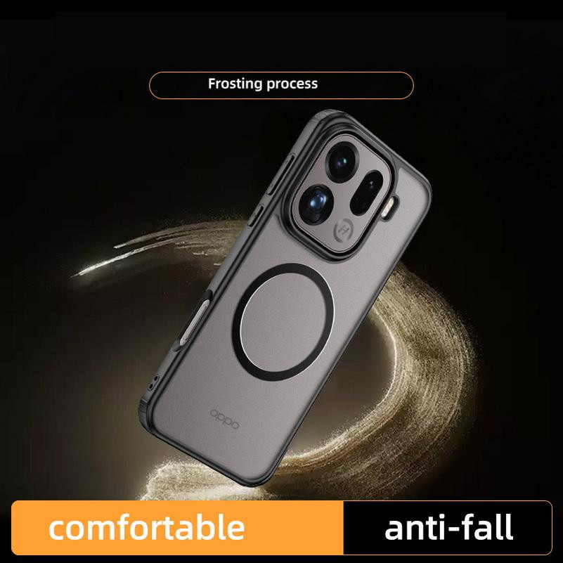 Transparente matte Acrylhülle mit Magnetfunktion für OPPO Find X9 Pro inklusive kabellosem Laden - Bild 5