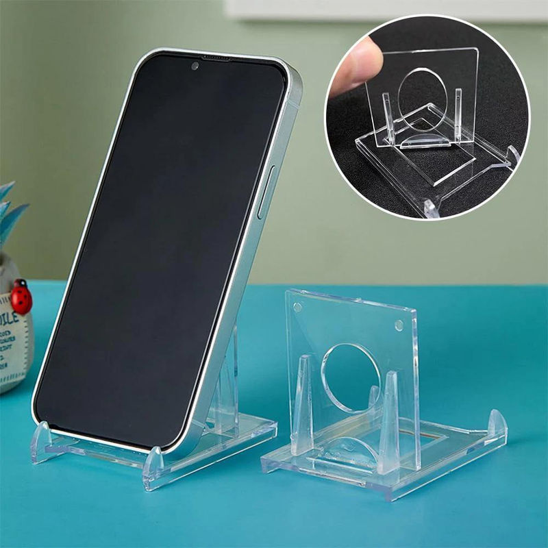 XYKK01 Mini Displayständer aus transparentem Acryl mit verstellbarer Basis für Fotorahmen und Hochzeitsdekoration - Bild 5