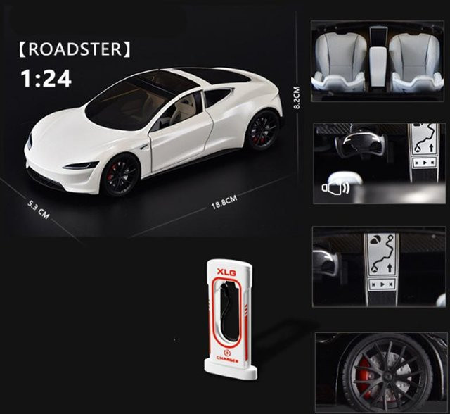 Linyi toy car Modell Y 3 S SUV, Spielzeugfahrzeug, 1:24, Metall, mit Licht und Sound, ab 18 Jahre - Bild 1