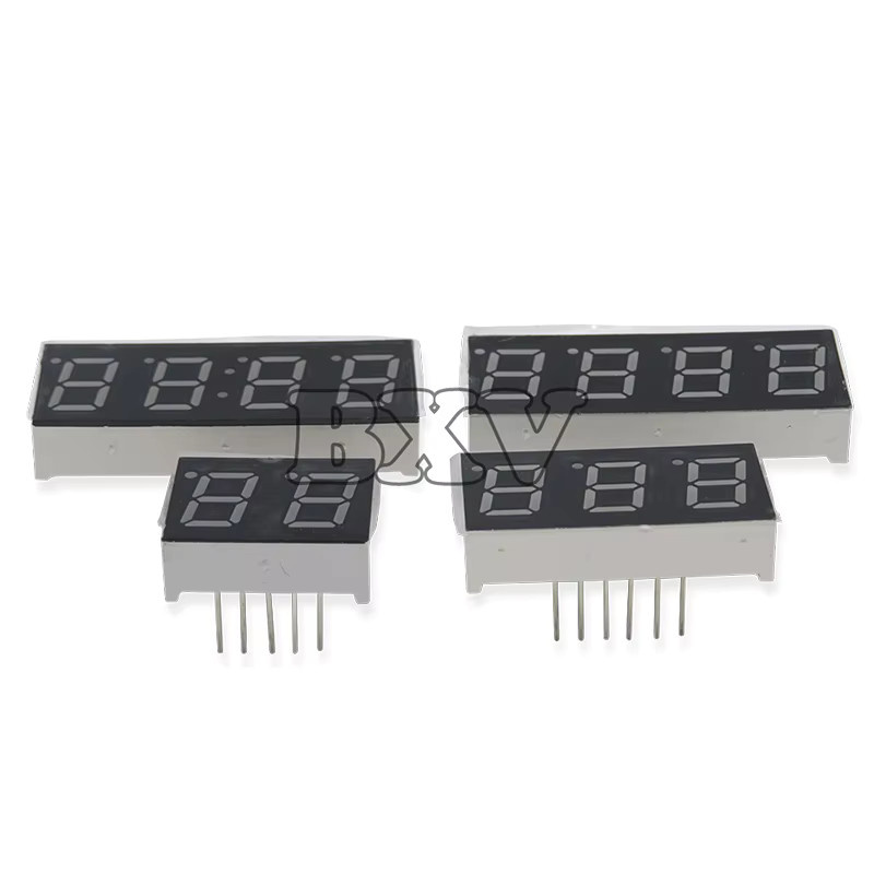 BXV 5er-Set 7-Segment LED-Anzeige 4,3 Zoll rot gemeinsame Kathode oder Anode digitale Ziffernröhre - Bild 2