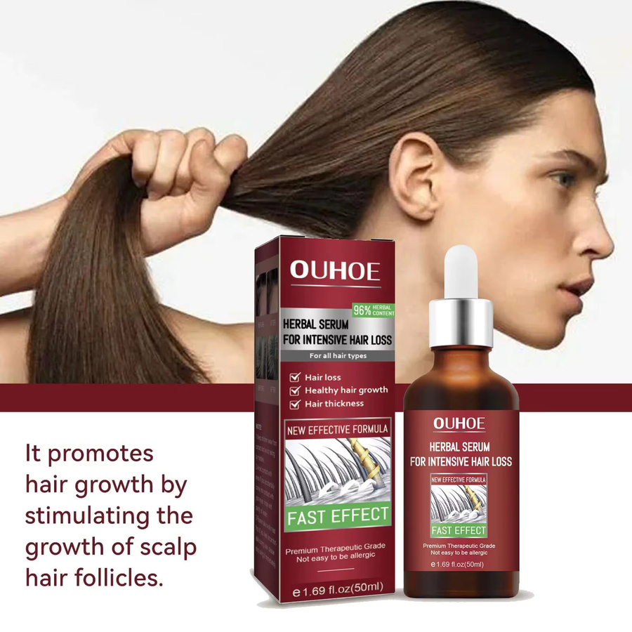 OUHOE Haarserum, 50 ml, für trockenes und strapaziertes Haar - Bild 4