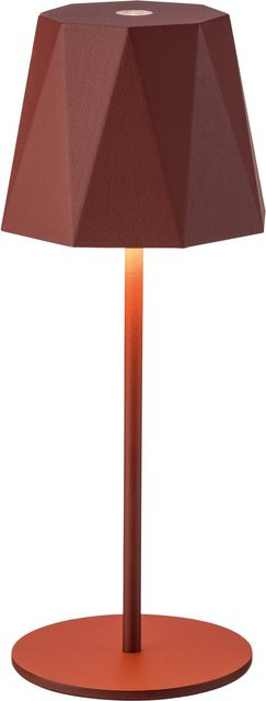 LIVARNO HOME Dubai LED Tischleuchte in Rot mit dimmbarer Touch-Funktion und Akkubetrieb - Bild 1