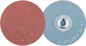 PFERD TOOLS COMBIDISC Korund Schleifblatt CD A60 FORTE für hohen Abtrag, Durchmesser: 75 mm, Mehrfarbig - Bild 1