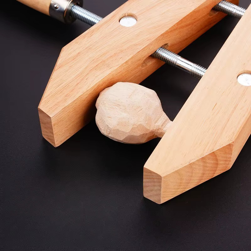 JUSTINLAU Holz-Handschraubzwinge verstellbare Parallelzwinge für die Holzbearbeitung in 6/8 Zoll - Bild 3