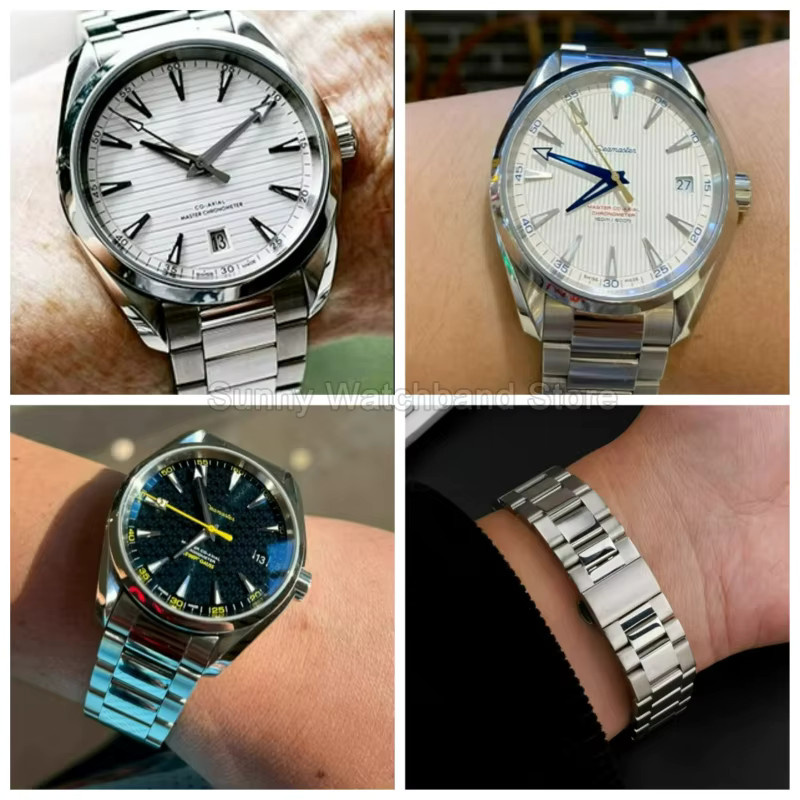 Omega Uhrenarmband Edelstahl, 20 mm - Bild 2