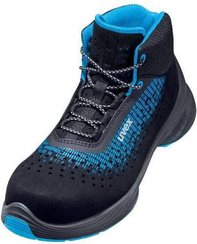 Uvex Sicherheitsstiefel 1 G2 S1 in Blau und Schwarz, Größe 38 - Bild 1