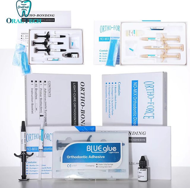 dentst Kieferorthopädischer Klebstoff, blau-grün, selbstahärtendes Harzgel - Bild 1