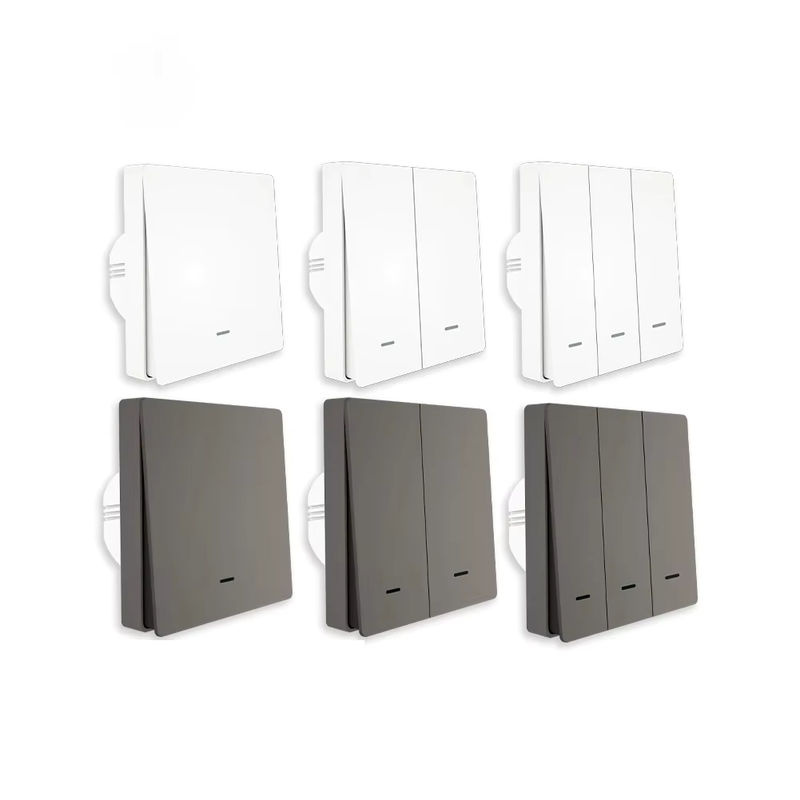 MOES Smart Lichtschalter Tuya ZigBee in Grau, 2/3-Wege Wandlichtschalter ohne Neutralleiter und ohne Kondensator, kompatibel mit Alexa, Google Home und Smart Life App - Bild 7