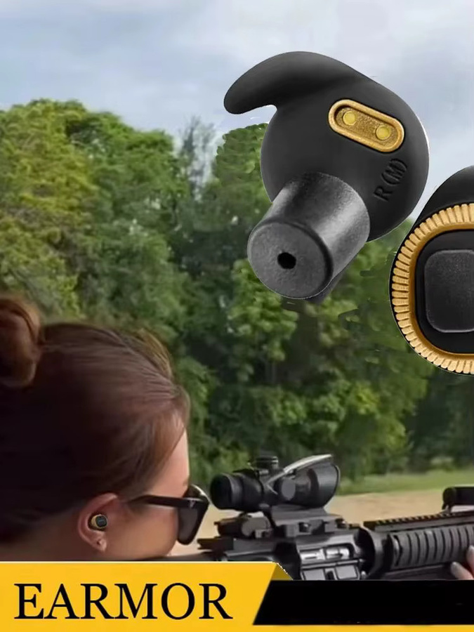 Earmor M20 Ver Bluetooth In-Ear Ohrstöpsel mit elektronischer Lärmreduzierung in Sand - Bild 6