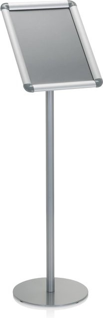 hjh OFFICE Plakatständer AGENDA I aus Stahl in Silber, Höhe: 135,0 cm - Bild 1