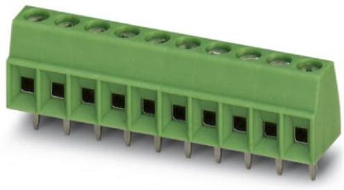 Phoenix Contact Schraubklemmblock 1.50 mm² Polzahl 4 Grün 250 Stück - Bild 1