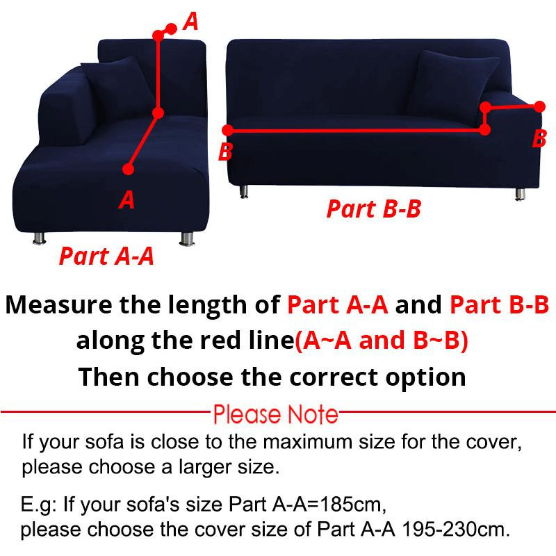 Leorate Elastischer Sofabezug aus Samtstoff für 1-4 Sitzer und L-Form Sesselsofas - Bild 1