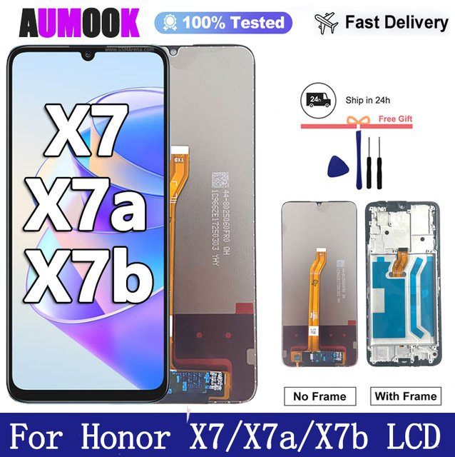 Huawei Honor X7 X7a X7b LCD-Display Ersatz mit Touchscreen-Digitizer in Schwarz - Bild 1