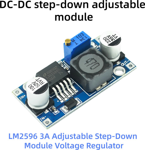 LM2596 DC-DC Step-Down Spannungsregler Einstellbarer Buck-Konverter Eingang 3,0-40V Ausgang 1,5-35V Blau - Bild 1