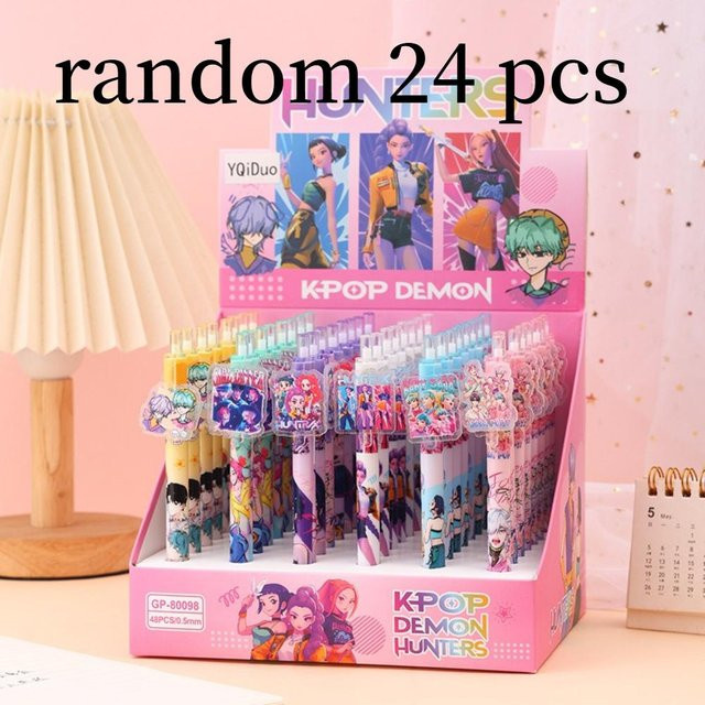 Yiran toy 1 Anime K-pop Demon Slayer Kugelschreiber in Multicolour für Schule und Büro - Bild 1