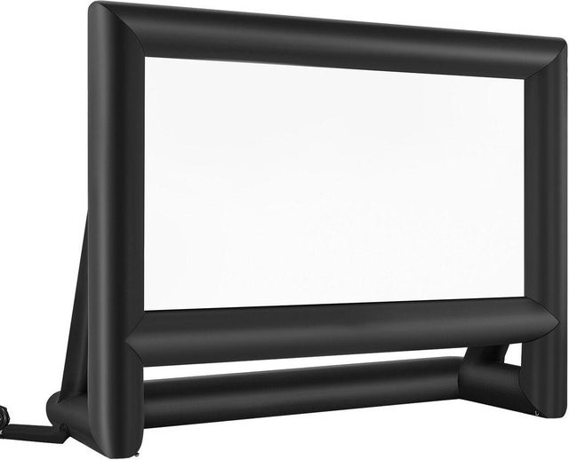 Buying Solutions, MB Aufblasbare Filmleinwand 20 Fuß mit 16:9 Format, 600D Material, Weiß/Schwarz, inklusive Tragetasche - Bild 1