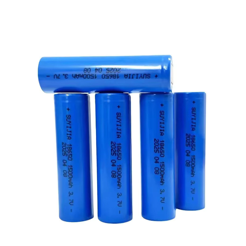 SUYIJIA 18650 Lithium-Ionen-Akku 3,7 V mit 1500 mAh in Blau - Bild 2
