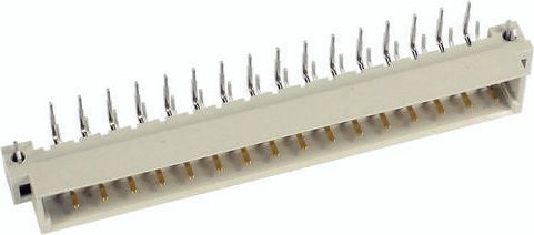 HARTING Messerleiste aus Messing in Weiß, 2 Reihen, Artikelnummer 09043326921 - Bild 1