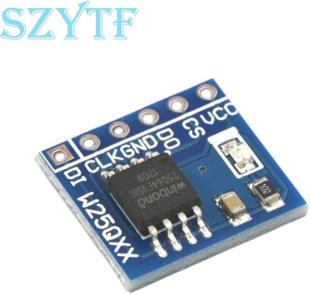 SZYTF Flash-Speichermodul mit SPI-Schnittstelle für BV FV STM32-Code in Blau - Bild 1