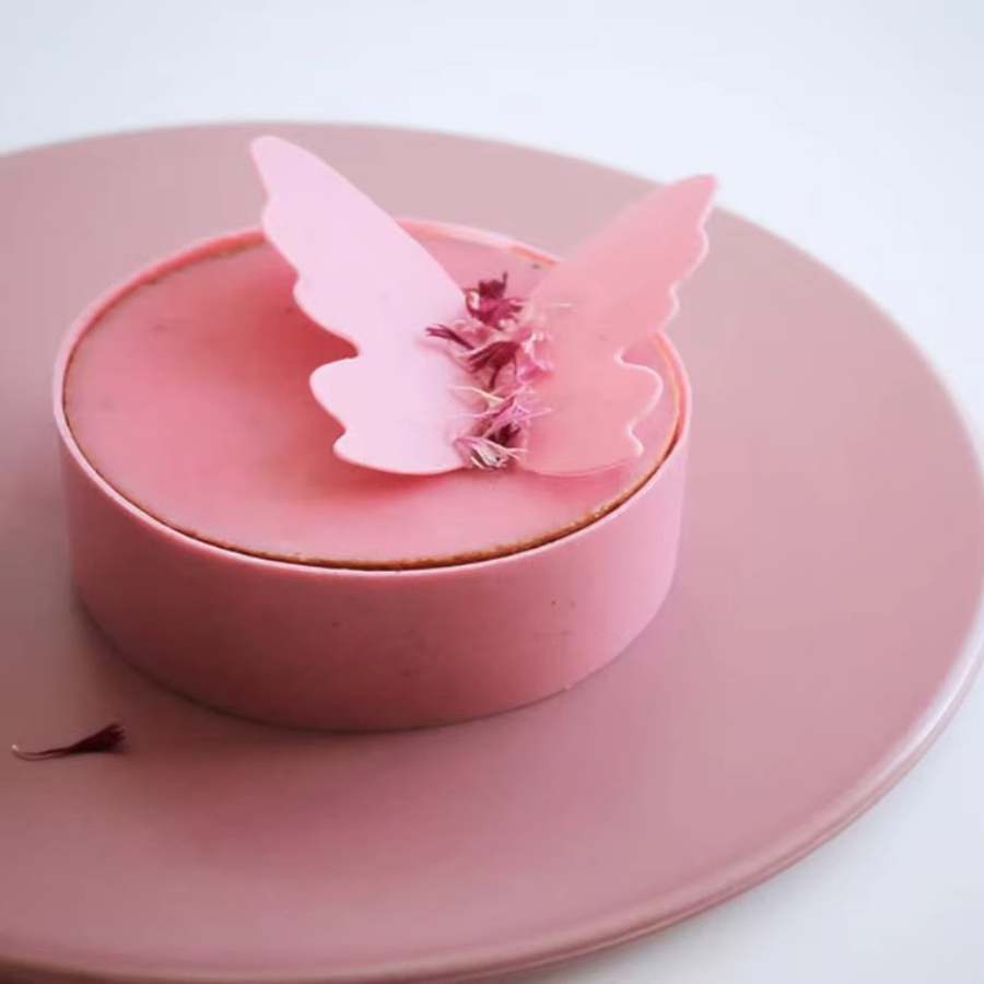 Meibum Silikon Backform für Schmetterlingsflügel-Fondant und Schokoladen-Dekor zur molekularen Gastronomie - Bild 3