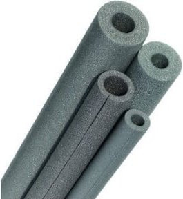 dreiflex Rohrisolier-Schalen S60-20 aus PE-Schaum in Grau, Länge: 1 m, Durchmesser: 60 mm - Bild 1