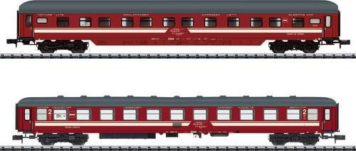 MiniTrix EC Venezia Personenwagen 2er-Set Teil 3 der MÁV-START Venezia Set 3 - Bild 1