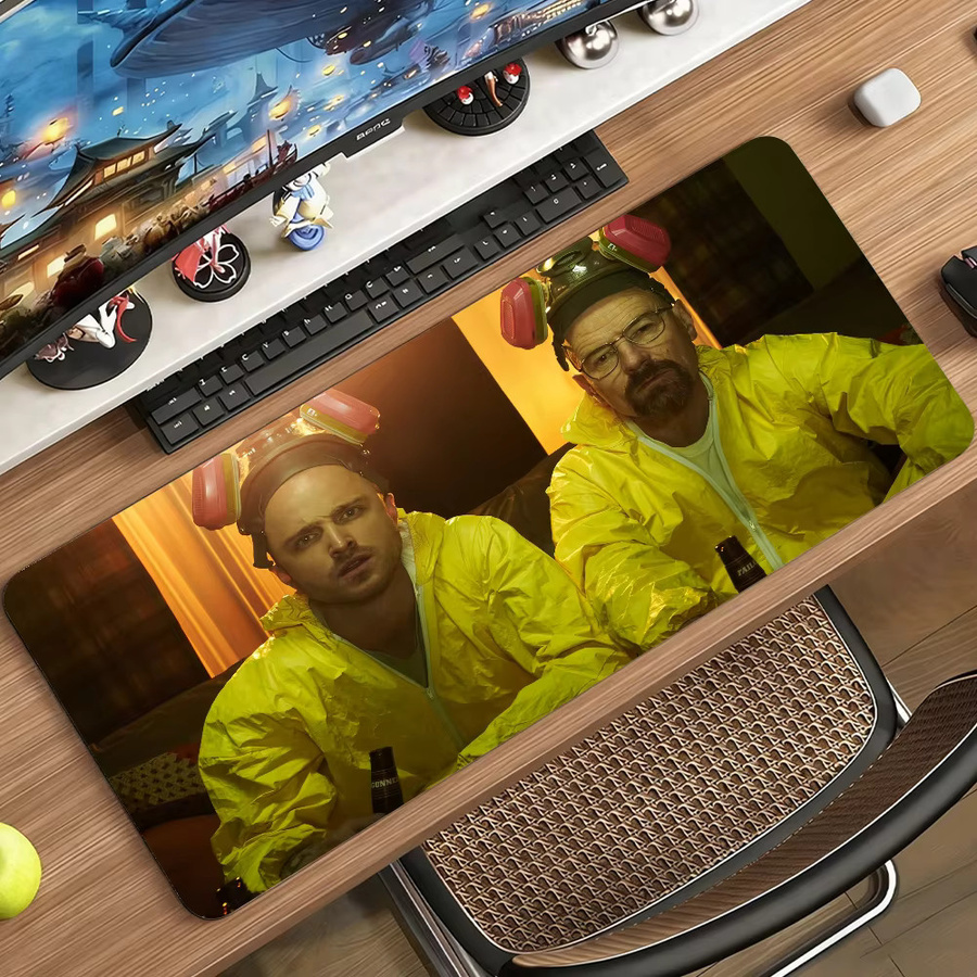 Breaking Bad Mauspad Multicolor rutschfeste Gamer Schreibtischunterlage für Laptop und Büro in Großformat - Bild 5