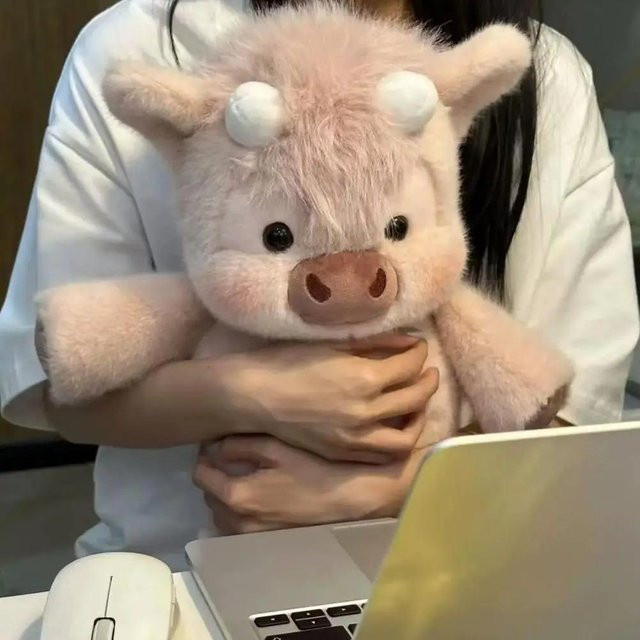 Yiran toy Schwein Plüschtier, Rosa / Pink, ab 14 Jahre - Bild 1