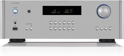 Rotel RA-1572 MKII Stereo-Vollverstärker in Silber mit Bluetooth, USB und Ethernet - Bild 1