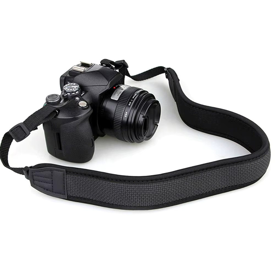 Coogens Kamera Schultergurt als verstellbare Sling für Canon R6II, Sony A7M4, Nikon und Fuji XH2, Schwarz - Bild 5