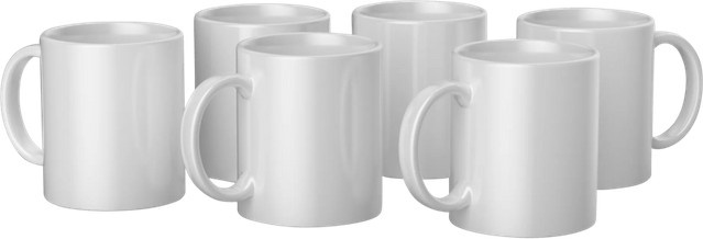 Cricut Tasse Weiß 6er-Pack 440 ml - Bild 1