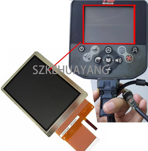 Minelab LCD-Bildschirm 3,5 Zoll für Safari CTX3030 in Schwarz als Ersatzdisplay-Panel - Bild 1