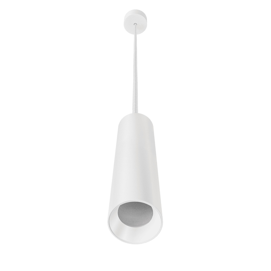 Luxvenum Pendelleuchte SIGNATURE GU10, 1-flammig, matt weiß, Durchmesser: 27 cm - Bild 1