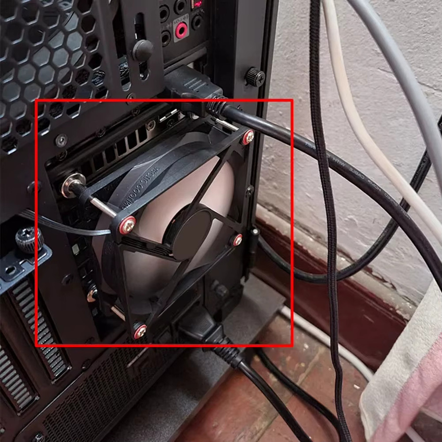 LAIMANEI PC-Gehäuselüfter-Schrauben für DIY-Modifikationen in Weiß und Silber - Bild 3