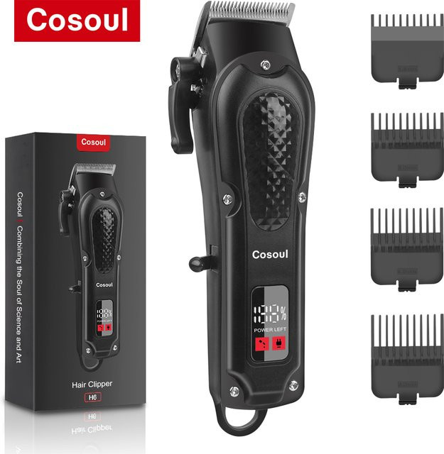 Cosoul Haarschneider, Herren, Schwarz - Bild 1