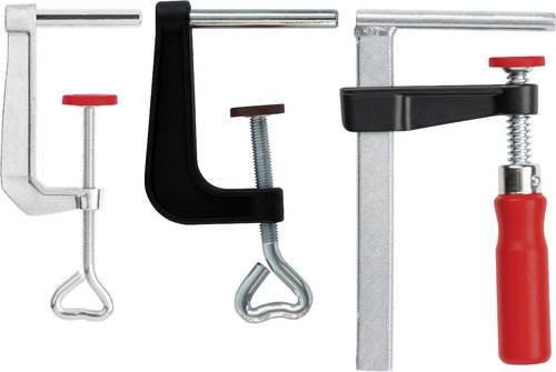Bessey Tischklemme TK6 in Silber mit einer maximalen Spannweite von 60 mm - Bild 1