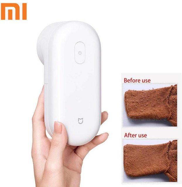 Mijia Fusselentferner mit USB-Aufladung und kleiner Bürste, Weiß - Bild 1