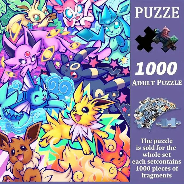 KAYOU Pokémon Puzzle, 500 Teile, ab 12 Jahre - Bild 1