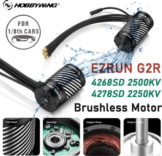 HOBBYWING EZRUN 4268SD 2500KV 4278SD 2250KV G2R Bürstenloser Motor, Zubehör - Bild 1