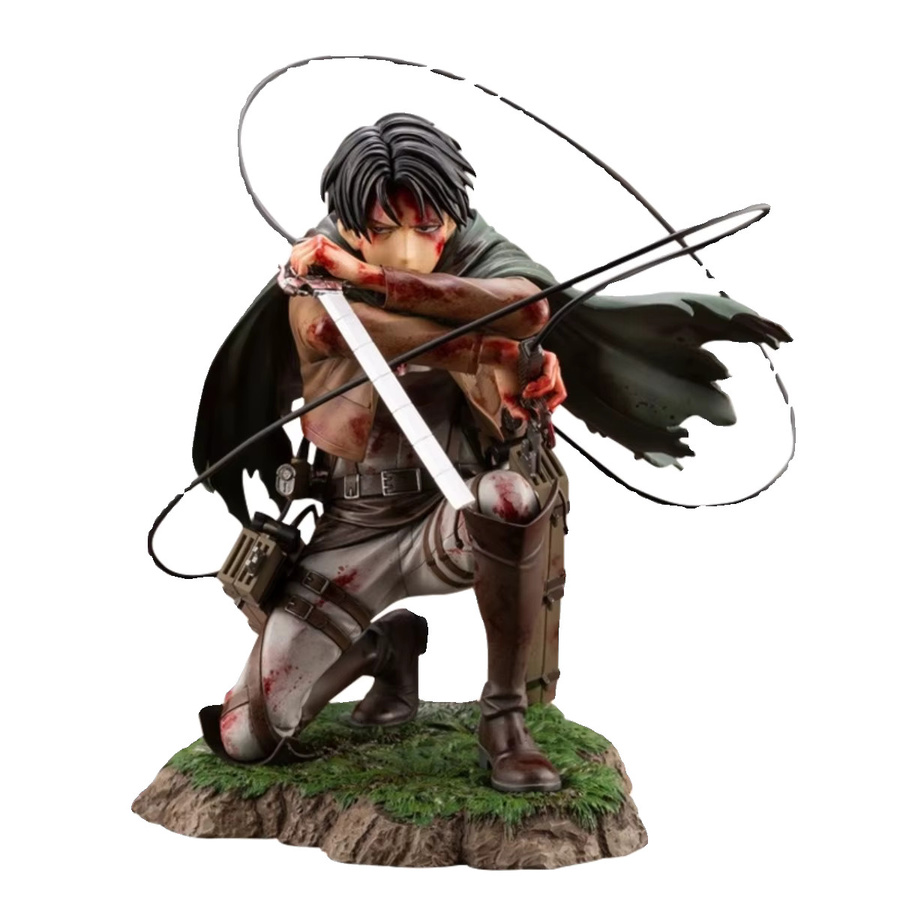 Bandai Attack On Titan Levi Ackerman, Actionfigur, 1/7, Kunststoff - Bild 2