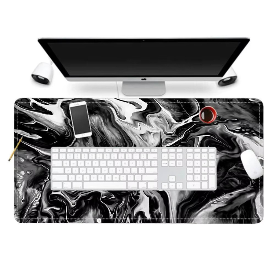 Bilibili Sakura Gaming-Mauspad in Schwarz-Weiß - Bild 1