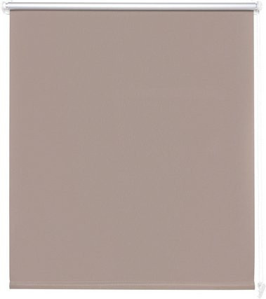 LIEDECO Klemmfix-Rollo verdunkelnd aus Stoff in Braun, B: 100 cm, H: 150 cm - Bild 1