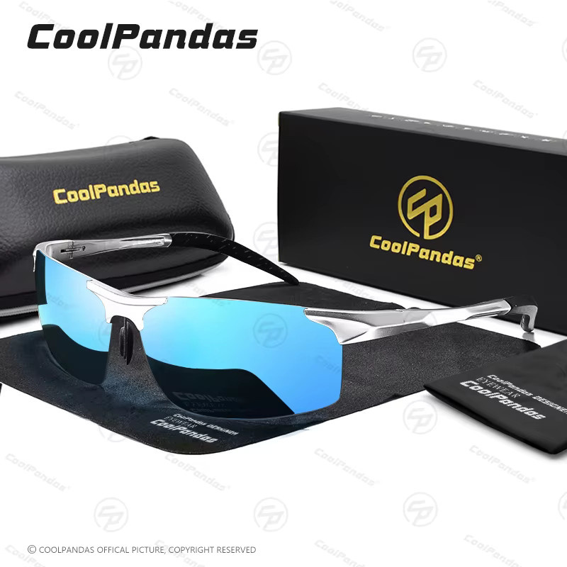 CoolPandas Sonnenbrille, Aluminium, rectangular, unisex, polarisiert - Bild 3