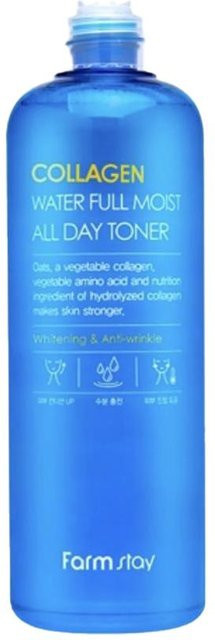 Farm Stay Gesichtswasser mit Kollagen, 500 ml, Trockene Haut - Bild 1