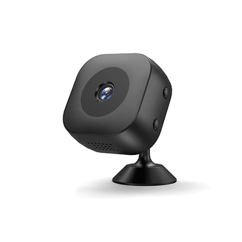 XMSJ 4K Mini-Überwachungskamera mit WiFi, Vollfarb-Nachtsicht, Bewegungserkennung und wasserdichtem Gehäuse in Schwarz - Bild 7