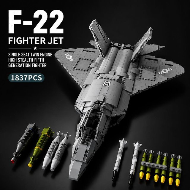 NOBOX F22 Jäger, Konstruktionsset, ab 14 Jahren - Bild 1