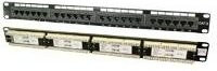 LogiLink CAT6 Patch Panel 24-Port in Schwarz, Breite: 48,30 cm - Bild 1