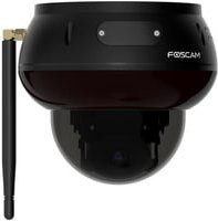 Foscam D8T IP Überwachungskamera in Schwarz mit 4K Auflösung, kabellos oder per LAN-Verbindung - Bild 1
