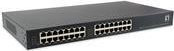 LevelOne PoE-HUB POH-1620 MidSpan mit 16x Gigabit Ethernet Ports, 400W, Schwarz - Bild 1